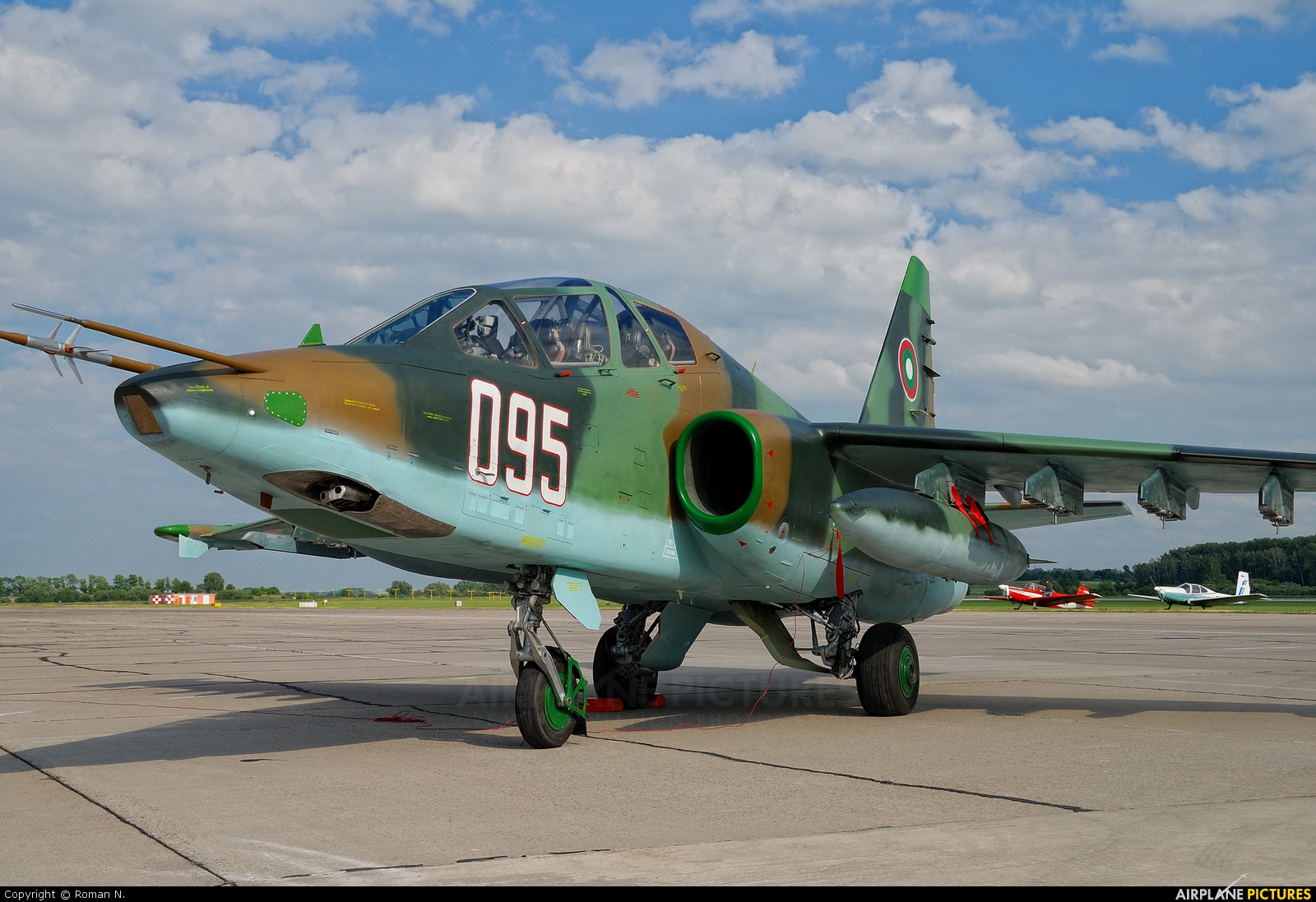 Bulgaria - Air Force 095 aircraft at Pardubice