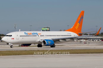 C-FTOH - Sunwing Airlines Boeing 737-800