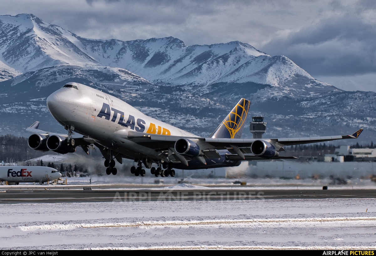 Atlas Air N459MC aircraft at Anchorage - Ted Stevens Intl / Kulis Air National Guard Base