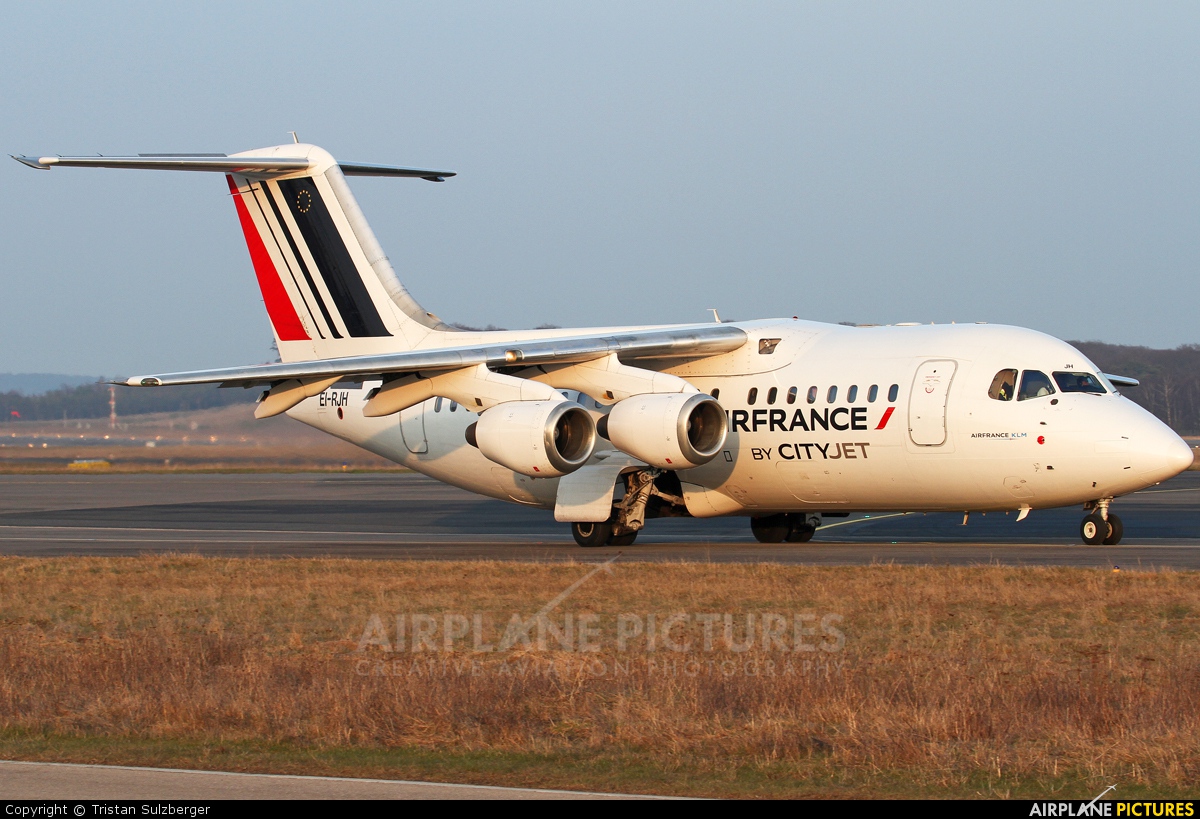 Air France - Cityjet EI-RJH aircraft at Luxembourg - Findel