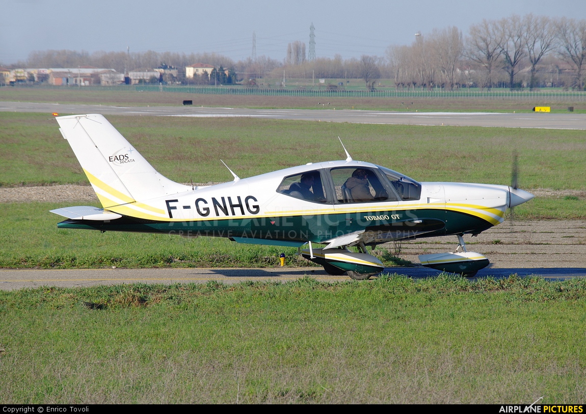 Private F-GNHG aircraft at Parma