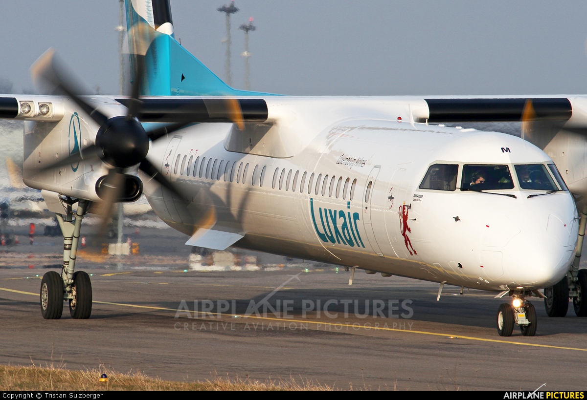 Luxair LX-LGM aircraft at Luxembourg - Findel