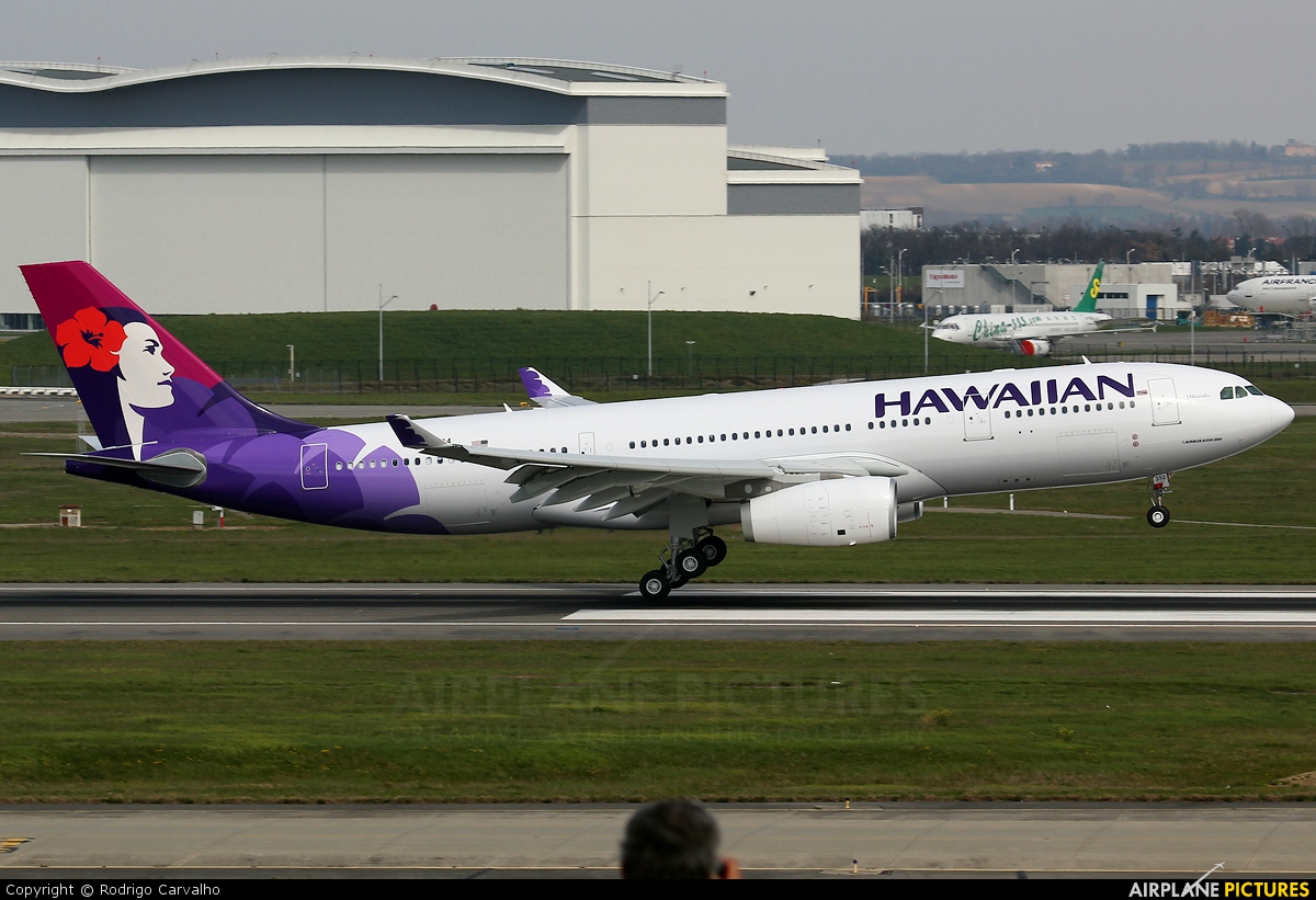 Hawaiian Airlines F-WWYM aircraft at Toulouse - Blagnac