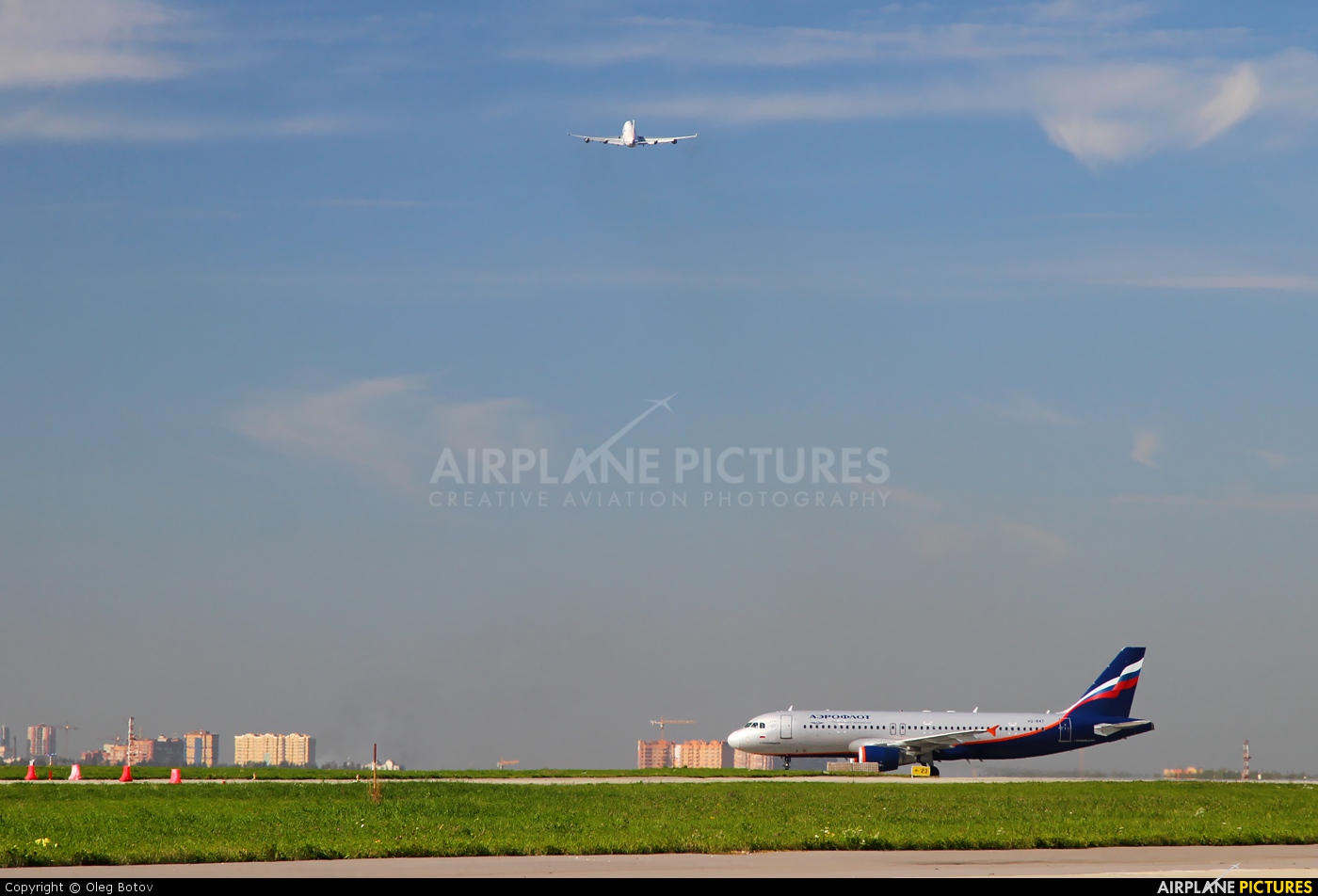 Aeroflot VQ-BAY aircraft at Moscow - Sheremetyevo