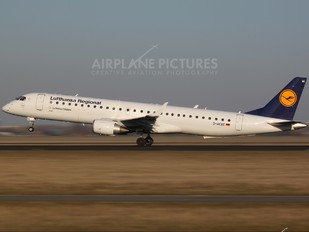 D-AEBE - Lufthansa Regional - CityLine Embraer ERJ-195 (190-200)