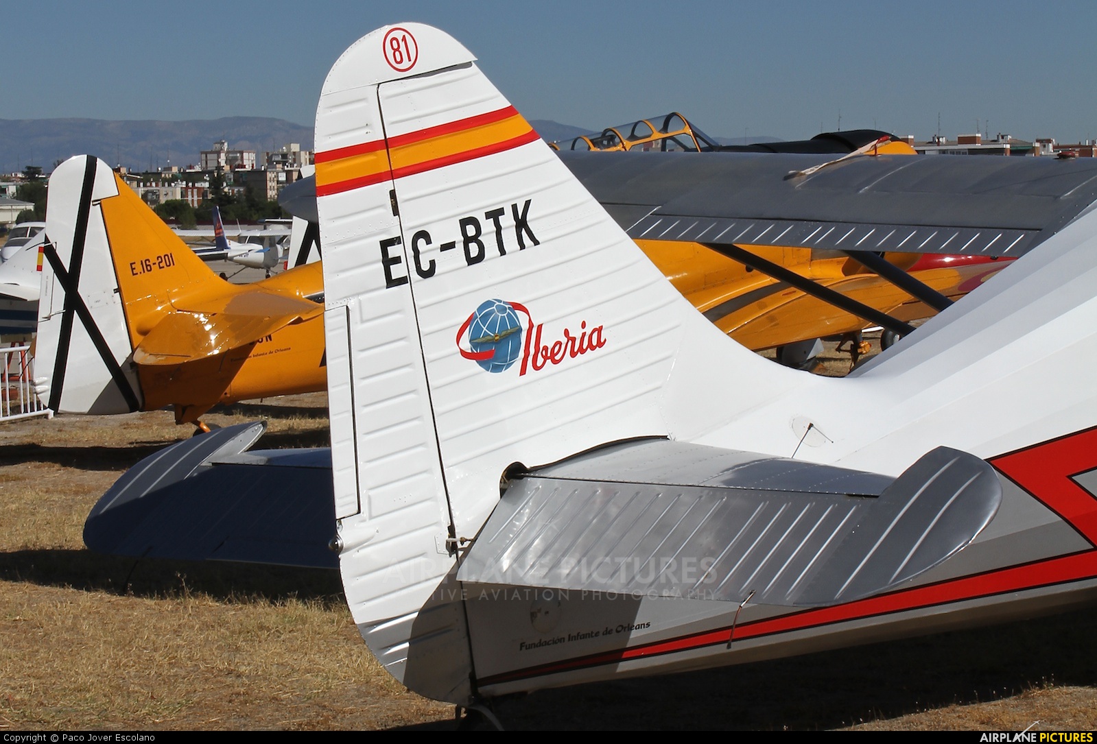 Fundación Infante de Orleans - FIO EC-BTK aircraft at Madrid - Cuatro Vientos
