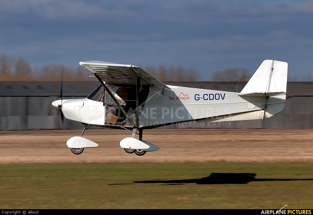 Private G-CDOV aircraft at Breighton