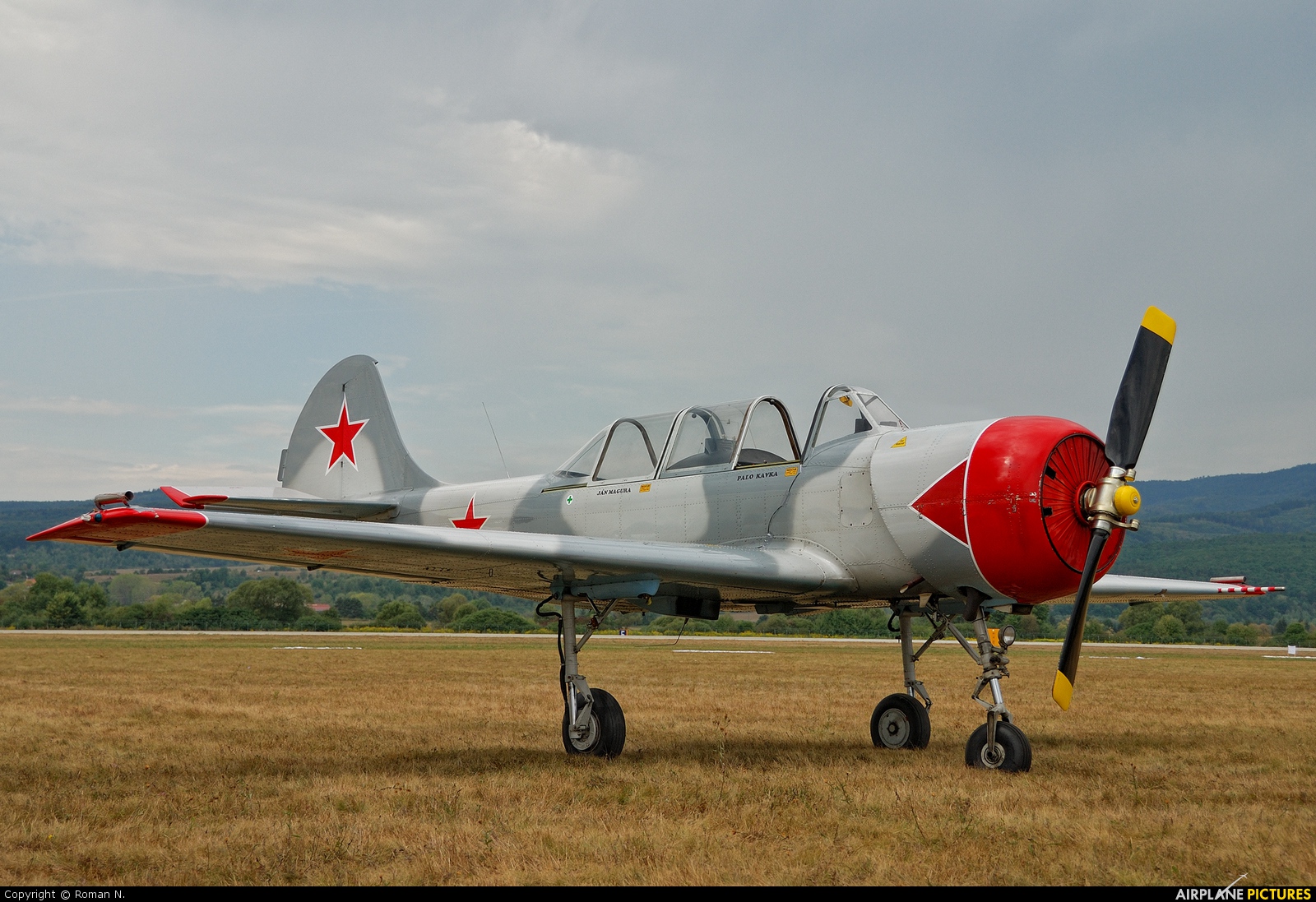 Aeroklub Kosice OM-YAK aircraft at Sliač