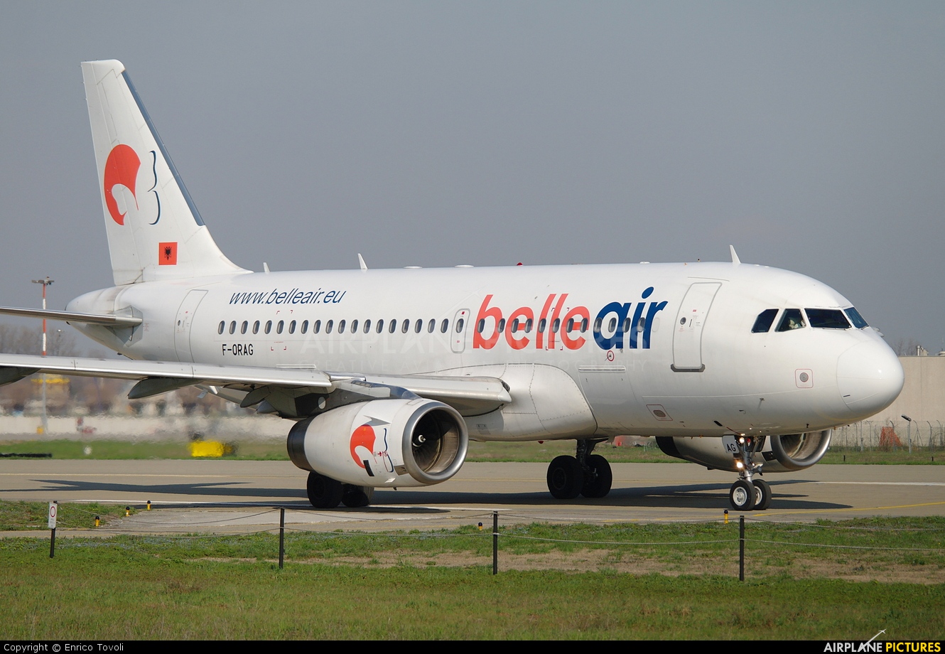 BelleAir F-ORAG aircraft at Parma