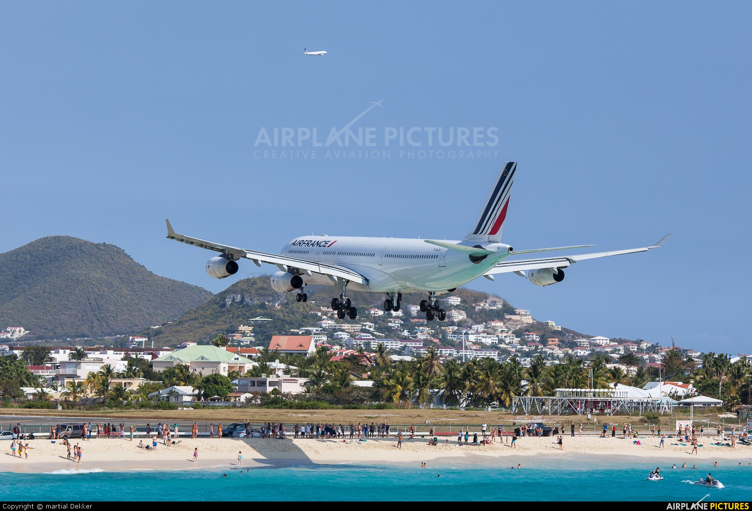 Air France F-GLZJ aircraft at Sint Maarten - Princess Juliana Intl