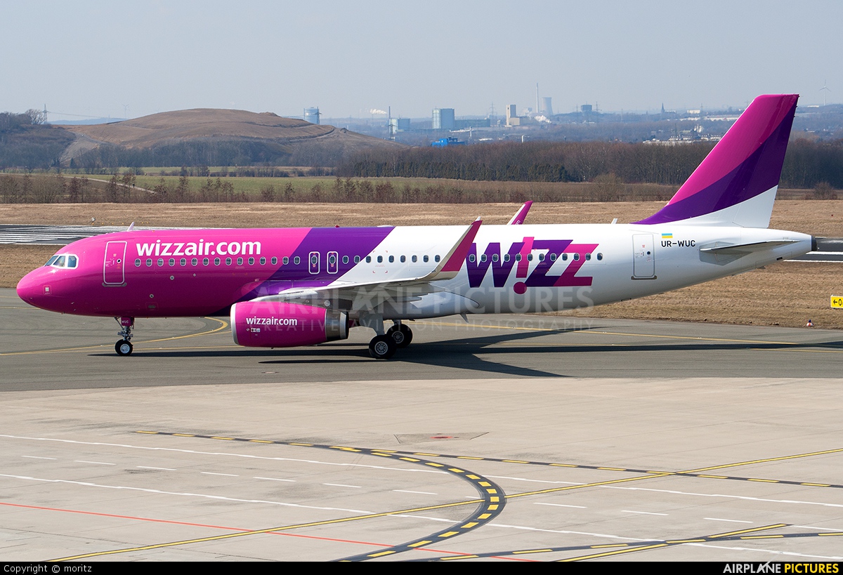 Wizz Air UR-WUC aircraft at Dortmund - Wickede