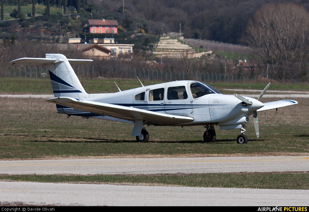 Private I-AZRO aircraft at Verona - Boscomantico