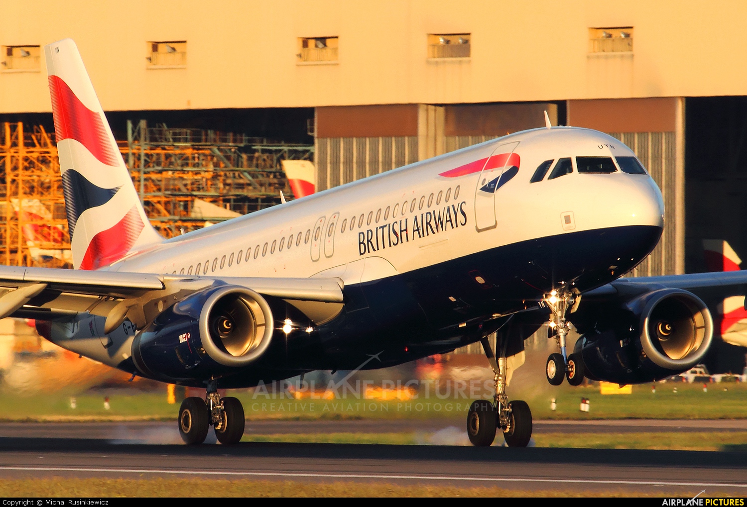 British Airways G-EUYN aircraft at London - Heathrow