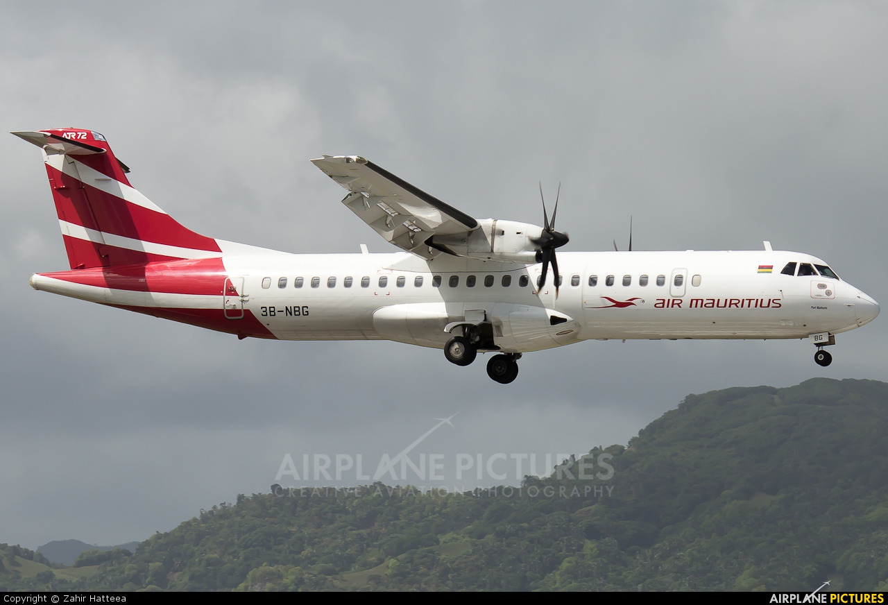 Air Mauritius 3B-NBG aircraft at Sir Seewoosagur Ramgoolam Intl