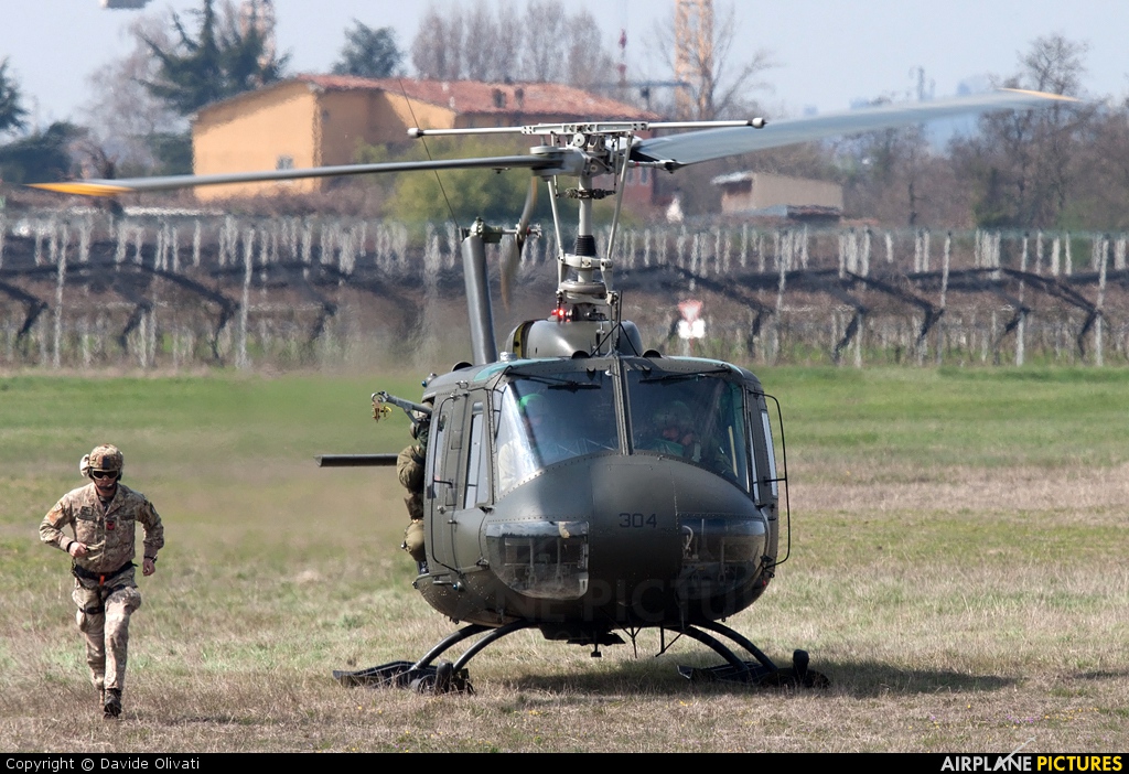 Italy - Army MM80556 aircraft at Verona - Boscomantico