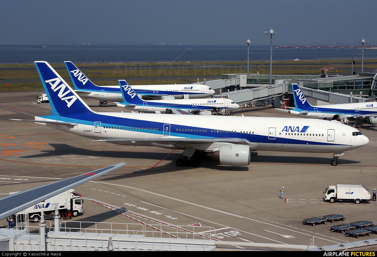ANA - All Nippon Airways JA8197 aircraft at Tokyo - Haneda Intl