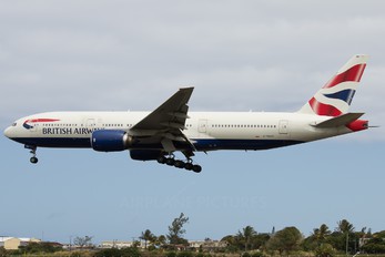 G-YMMF - British Airways Boeing 777-200