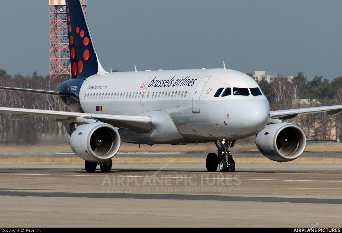 Brussels Airlines OO-SSQ aircraft at Berlin - Tegel
