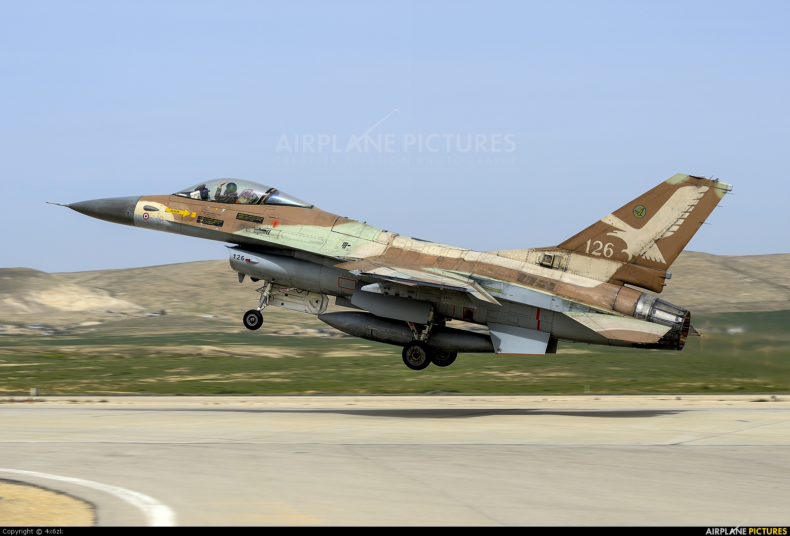 Israel - Defence Force 126 aircraft at Beersheba - Hatzerim