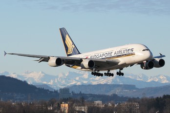 9V-SKL - Singapore Airlines Airbus A380