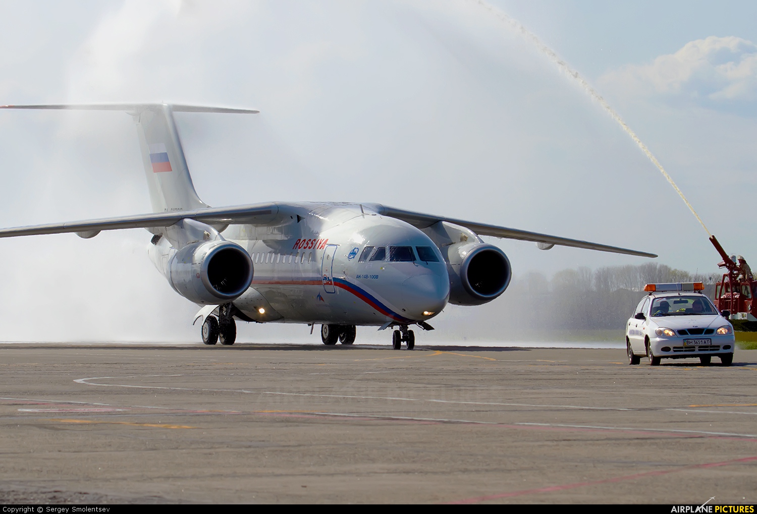 Rossiya RA-61702 aircraft at Odessa Intl