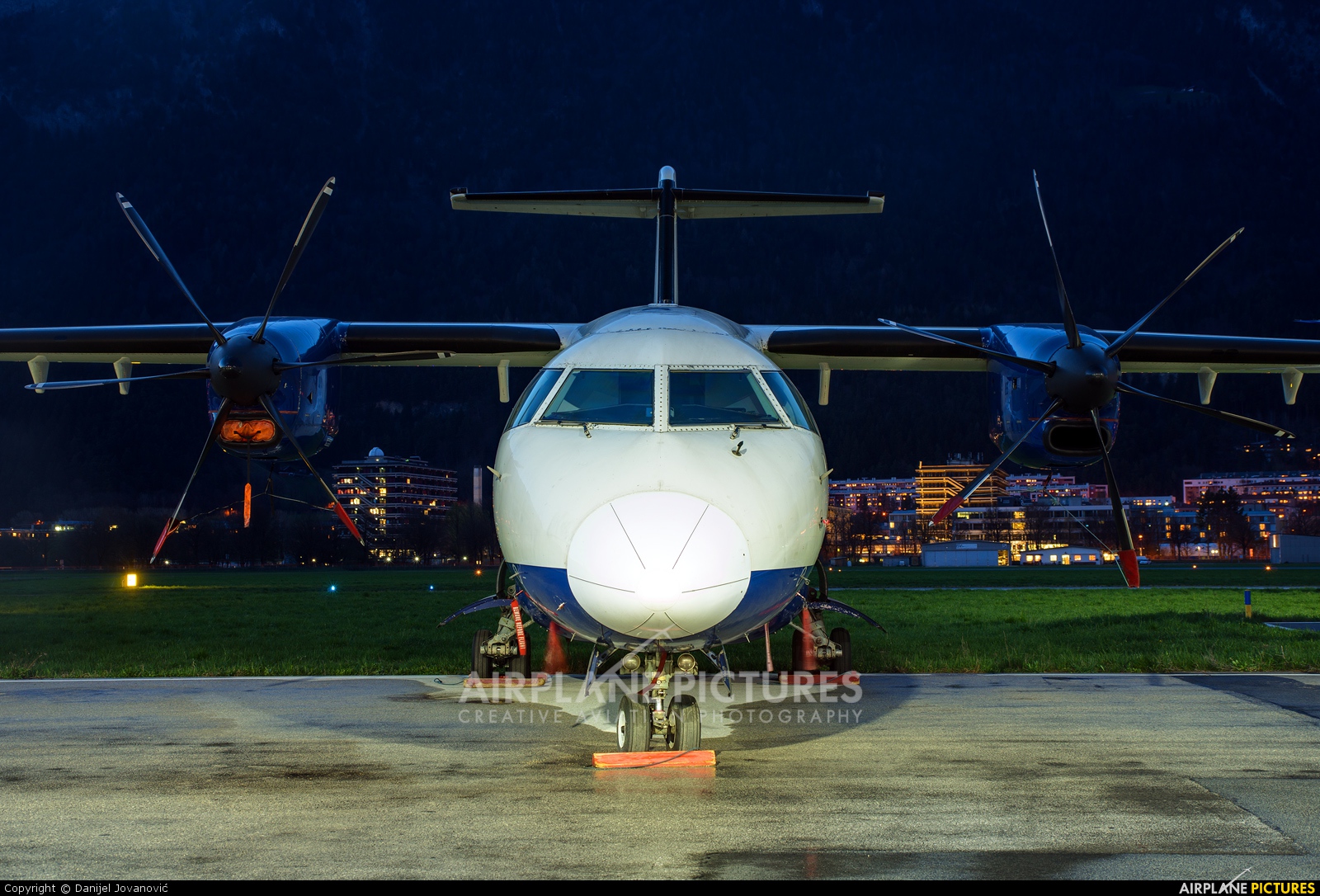 Air Alps OE-LKH aircraft at Innsbruck