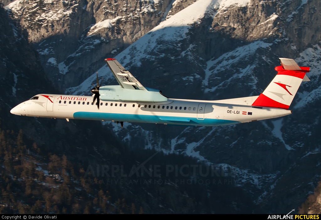 Austrian Airlines/Arrows/Tyrolean OE-LGI aircraft at Innsbruck