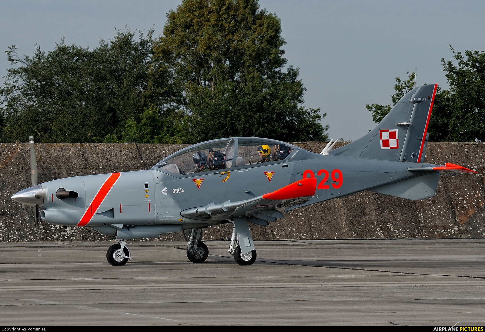 Poland - Air Force "Orlik Acrobatic Group" 029 aircraft at Hradec Králové