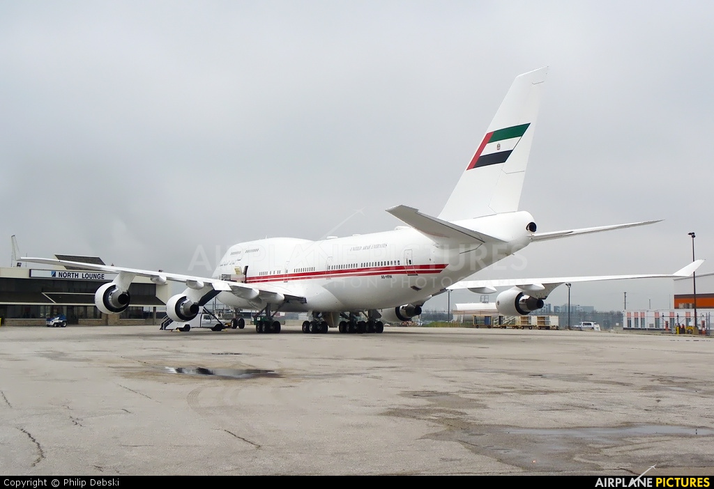 United Arab Emirates - Government A6-HRM aircraft at Toronto - Pearson Intl, ON
