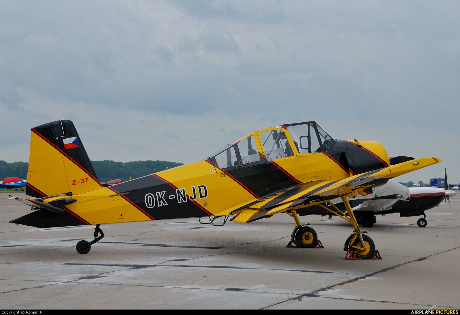 Private OK-NJD aircraft at Pardubice