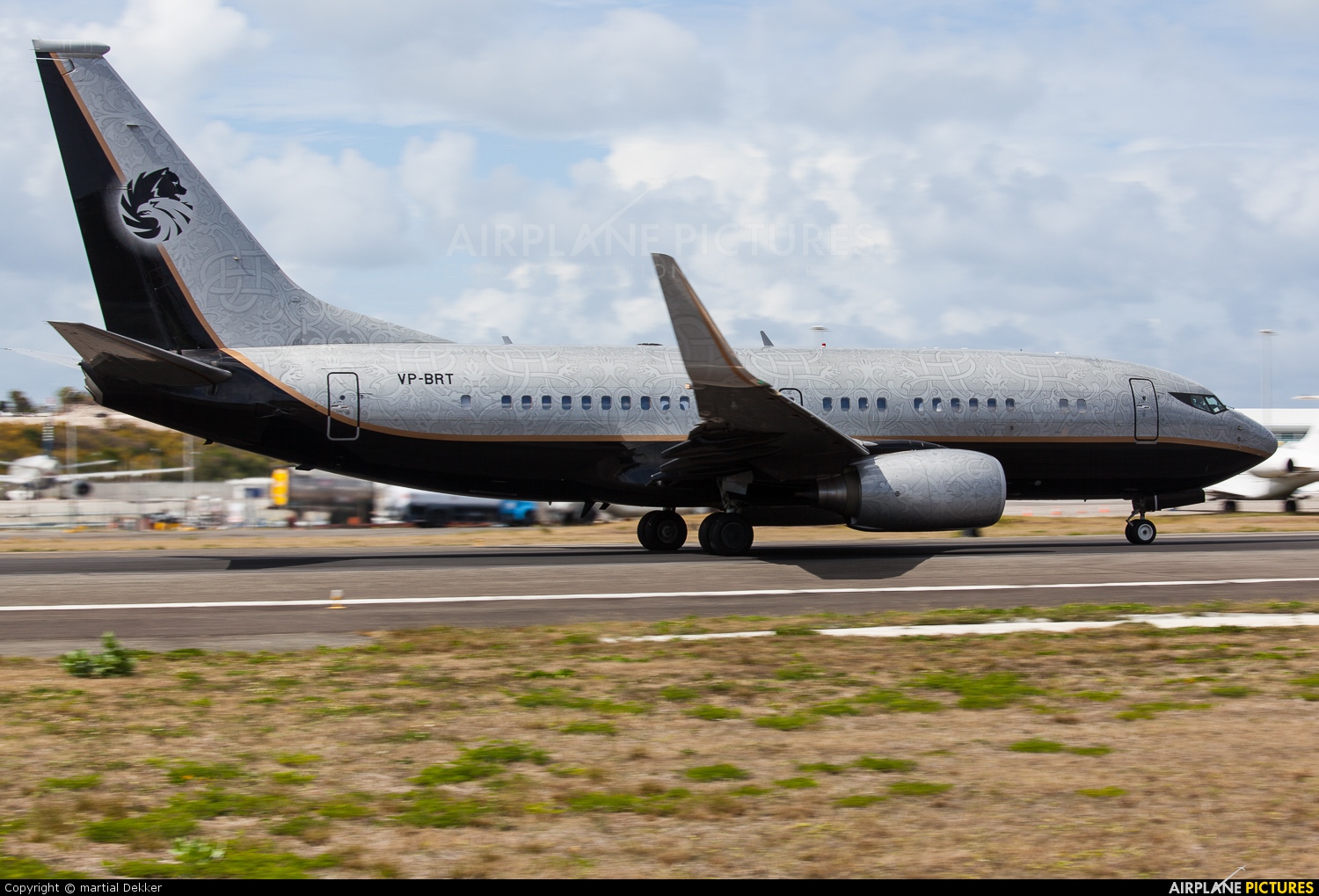 Private VP-BRT aircraft at Sint Maarten - Princess Juliana Intl