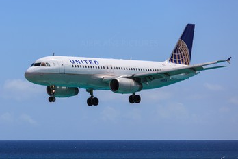 N410UA - United Airlines Airbus A320