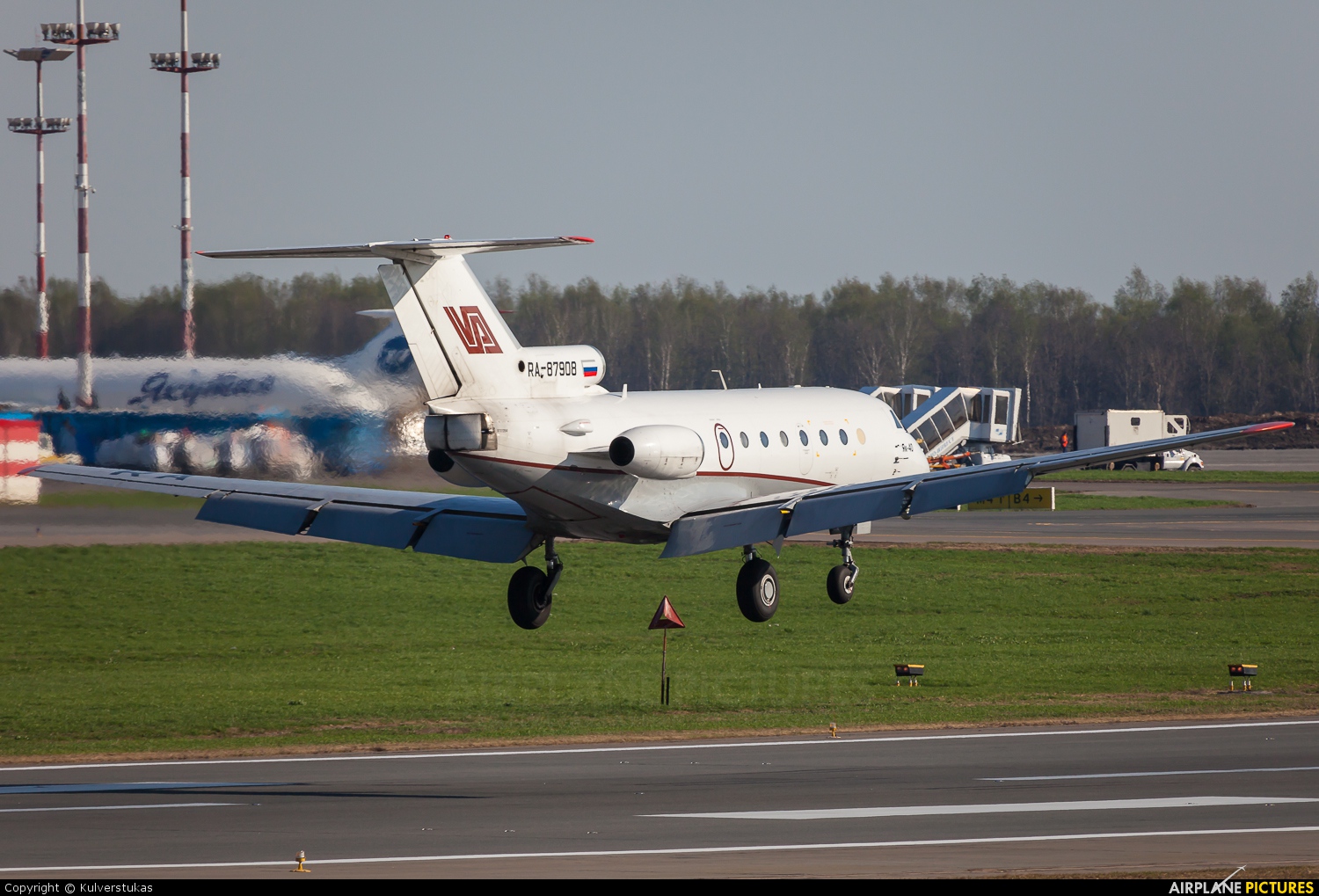 Aerolimousine Airline RA-87908 aircraft at Moscow - Vnukovo