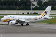 First A319 for Myanmar Airways International title=