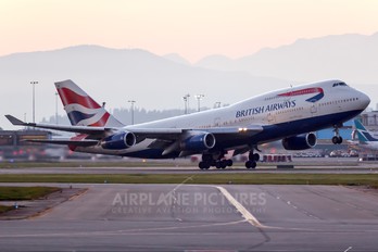 G-CIVA - British Airways Boeing 747-400