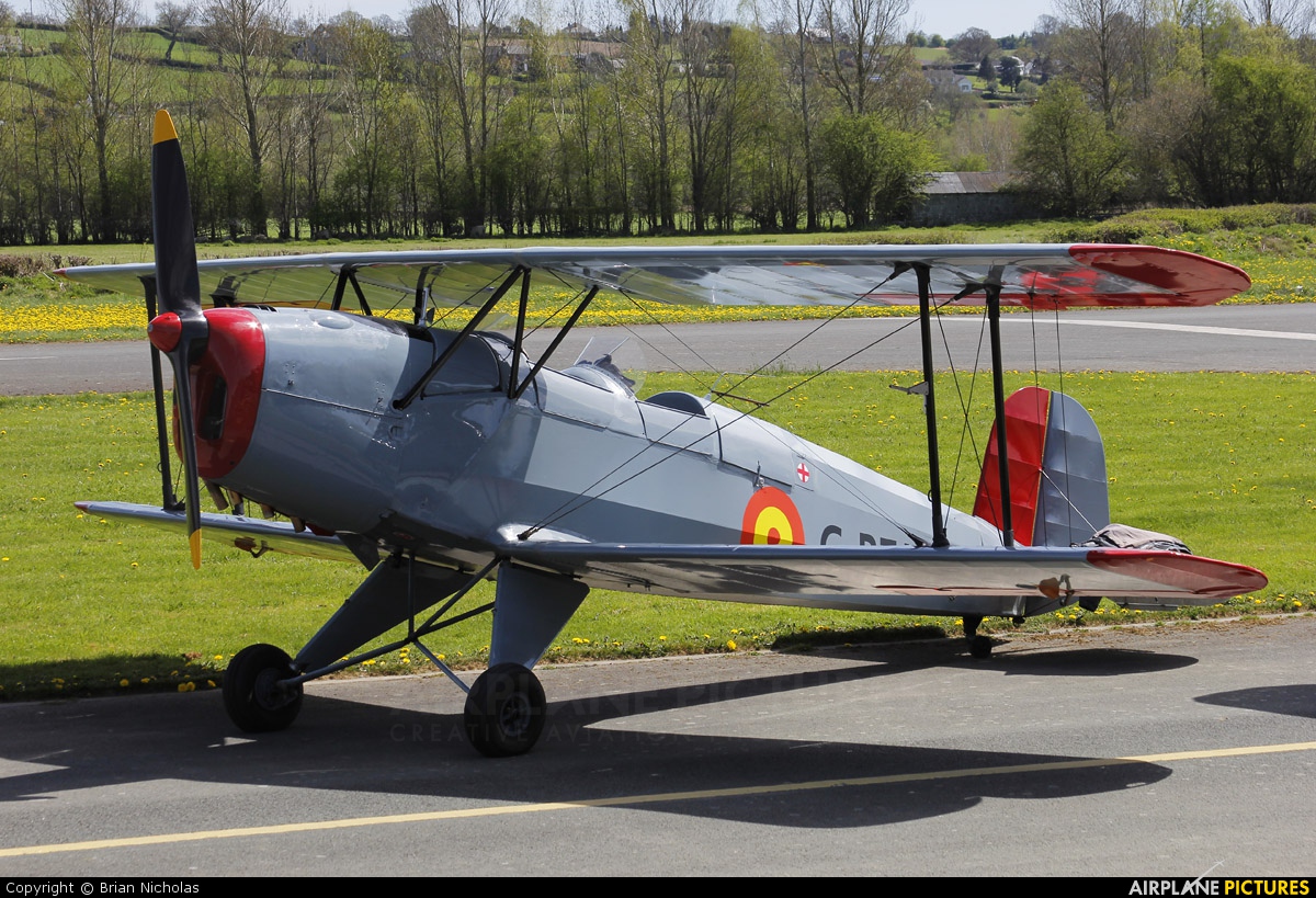 Private G-BZJV aircraft at Welshpool