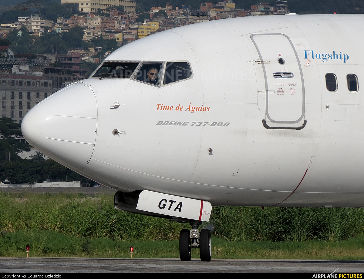 GOL Transportes Aéreos  PR-GTA aircraft at Rio de Janeiro - Santos Dumont