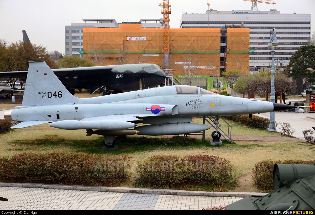 Korea (South) - Air Force 89-046 aircraft at Yongsan-dong - War Memorial of Korea