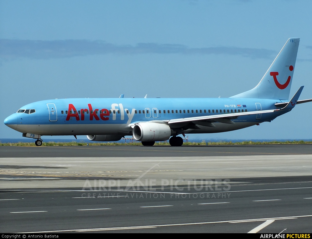 Arke/Arkefly PH-TFB aircraft at Azores - Ponta Delgada