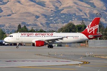 N638VA - Virgin America Airbus A320