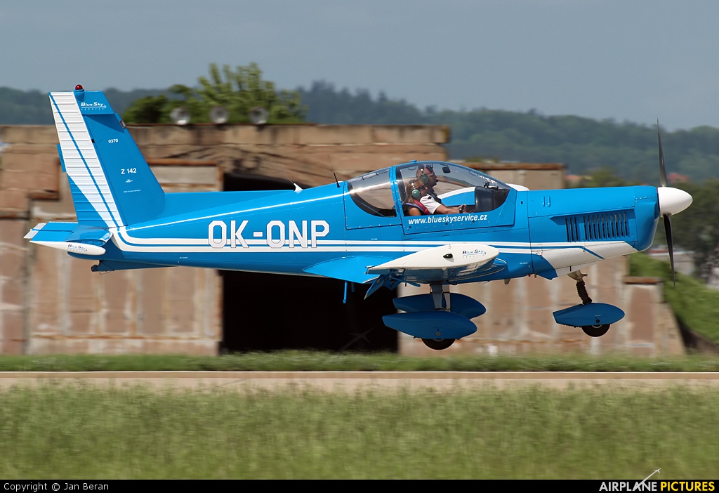 Blue Sky Service OK-ONP aircraft at Brno - Tuřany