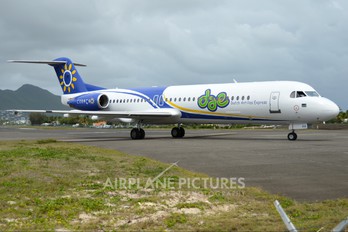 PJ-DAA - Dutch Antilles Express Fokker 100