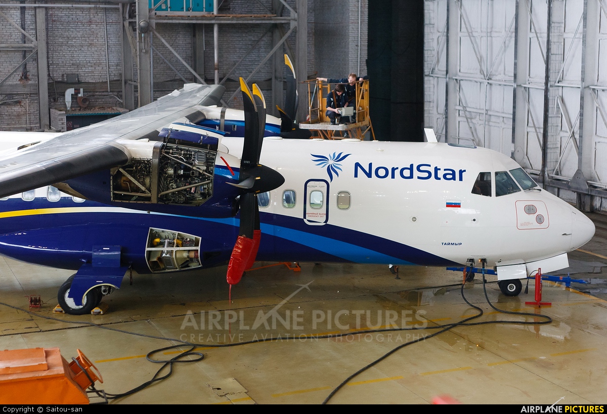 NordStar Airlines VQ-BKP aircraft at Novosibirsk