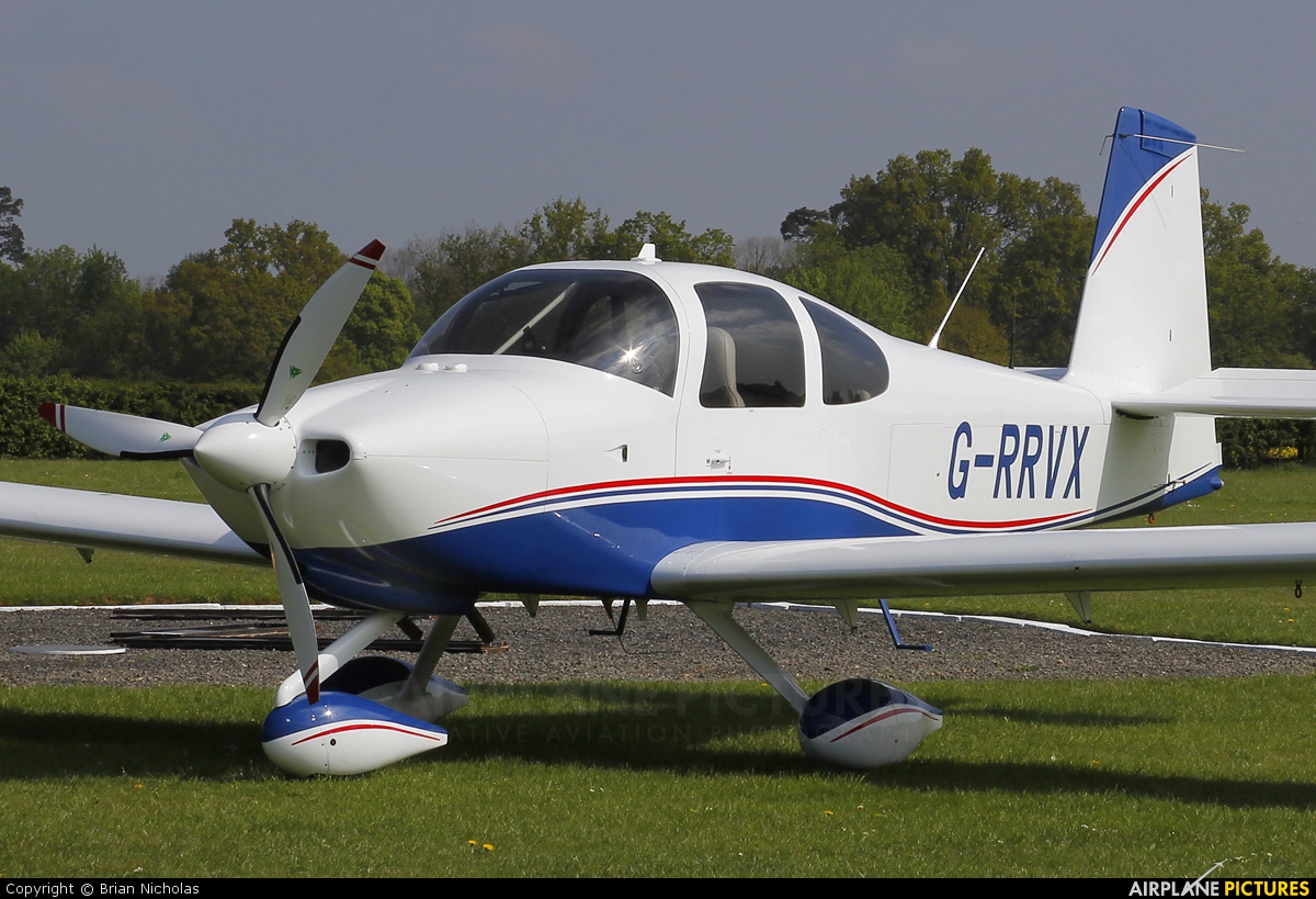Private G-RRVX aircraft at Welshpool