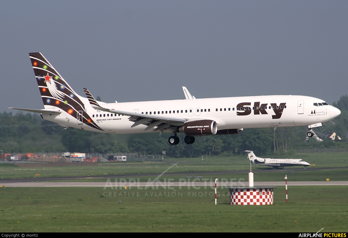 Sky Airlines (Turkey) TC-SKP aircraft at Düsseldorf