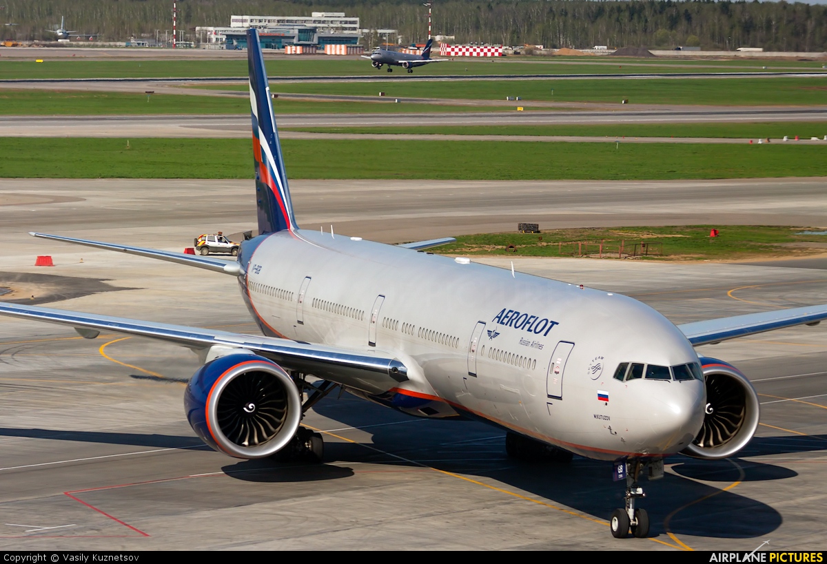 Aeroflot VP-BGB aircraft at Moscow - Sheremetyevo