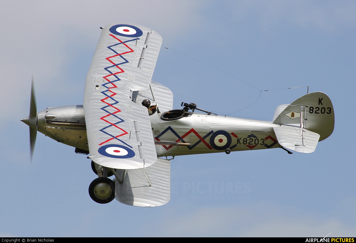 The Shuttleworth Collection G-AENP aircraft at Old Warden