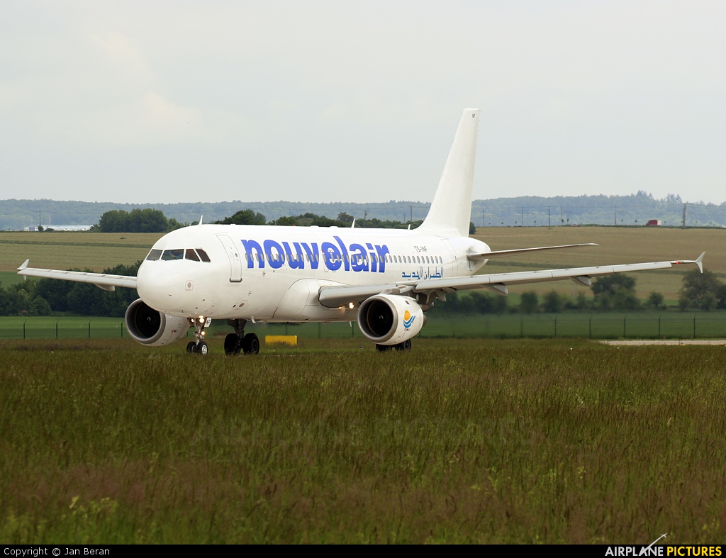 Nouvelair TS-INF aircraft at Brno - Tuřany