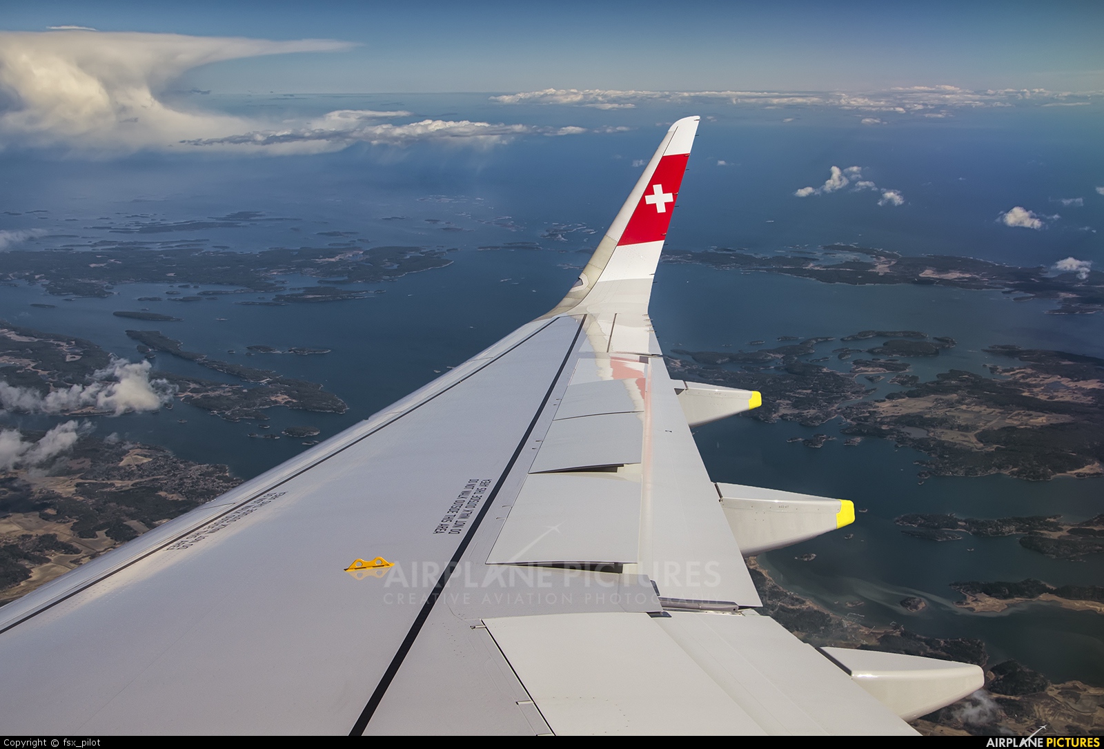 Swiss HB-JLT aircraft at In Flight - Sweden