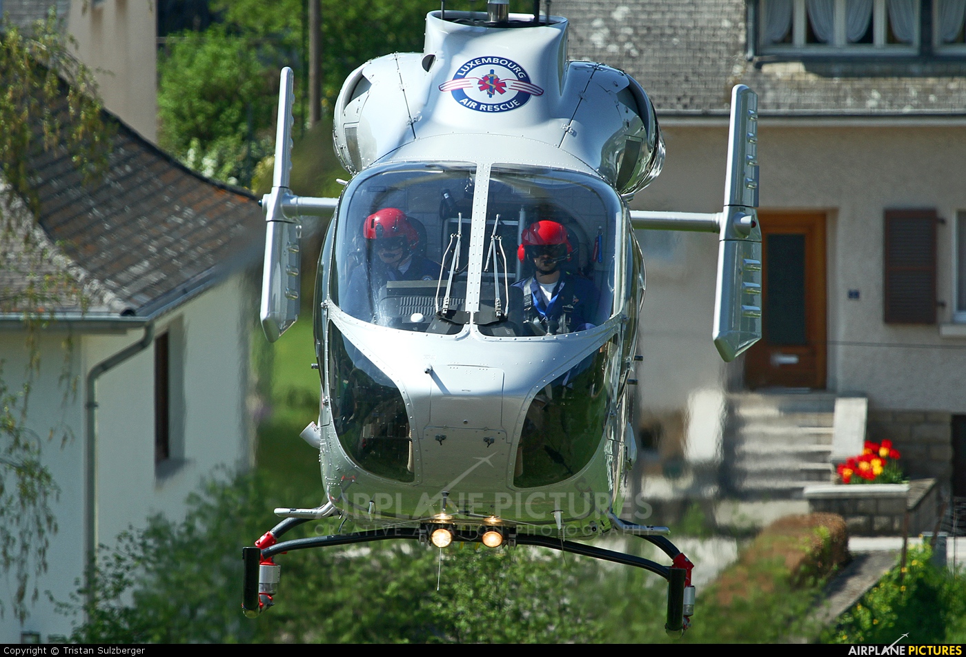 Luxembourg Air Rescue LX-HPG aircraft at Off Airport - Luxembourg